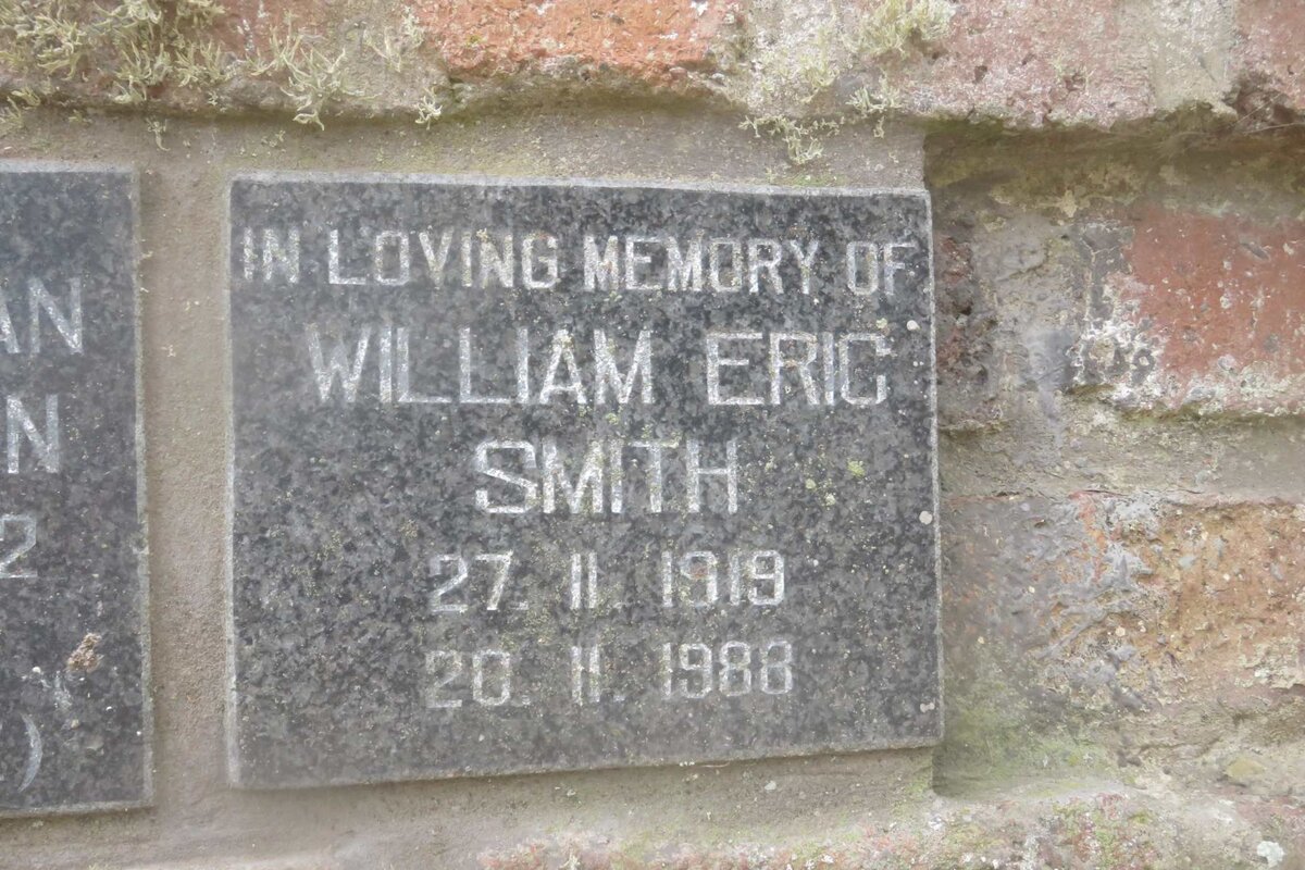 SMITH William Eric 1919-1988