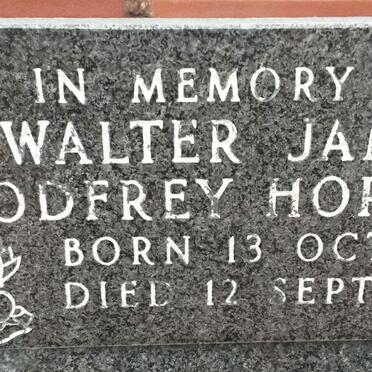 HOPKINS Walter James Godfrey 1917-1990