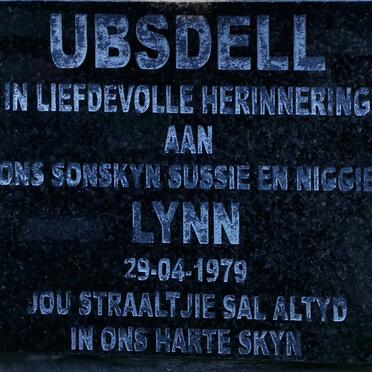 UBSDELL Lynn -1979