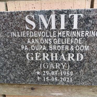 SMIT Gerhard 1950-2021