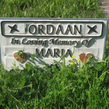 JORDAAN Maria