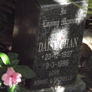 CHAN Daisy 1927-1996
