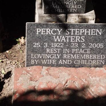 WATERS Percy Stephen 1922-2005