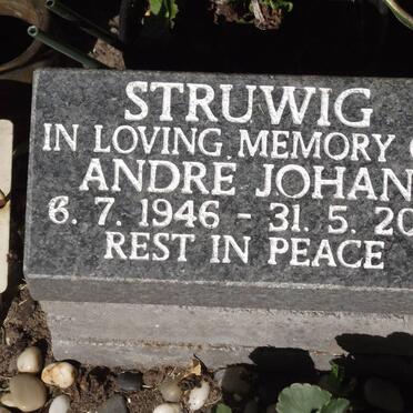 STRUWIG Andre Johan 1946-2011
