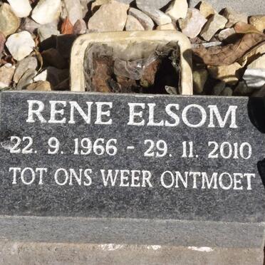 ELSOM Rene 1966-2010