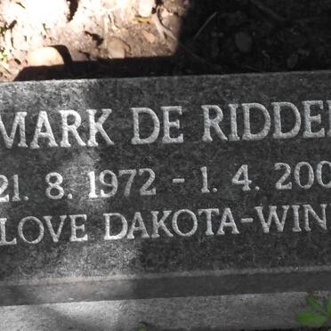 RIDDER Mark, de 1972-2005