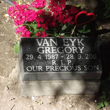EYK Gregory, van 1987-2011