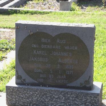 ALBERTS Karel Johannes Jakobus 1885-1971