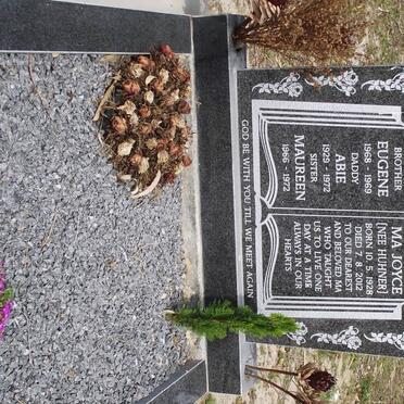 ALEXANDER Abie 1929-1975 &amp; Joyce HUHNER 1928-2012 :: ALEXANDER Maureen 1966-1972 :: ALEXANDER Eugene 1968-1969