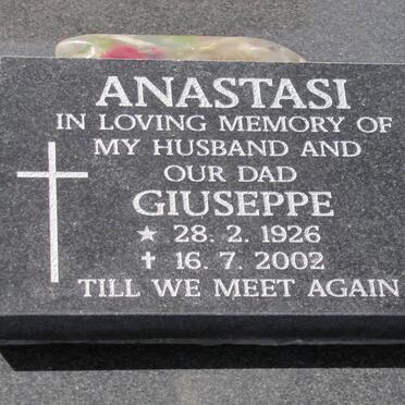 ANASTASI Giuseppe 1926-2002