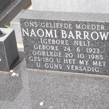 BARROW Naomi nee NEL 1923-1985