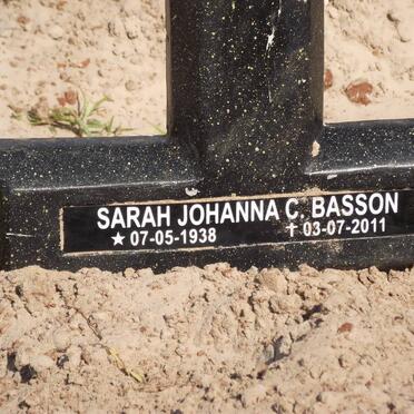 BASSON Sarah Johanna C. 1938-2011