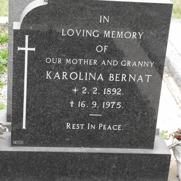 BERNAT Karolina 1892-1975