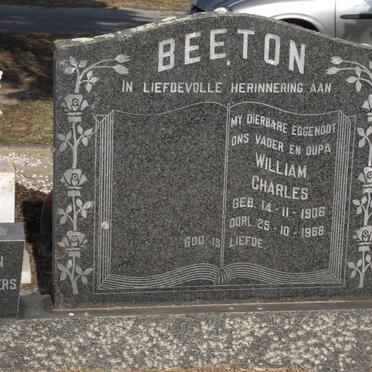 BEETON William Charles 1906-1968