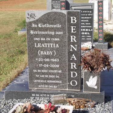BERNARDO Leatitia 1943-2009