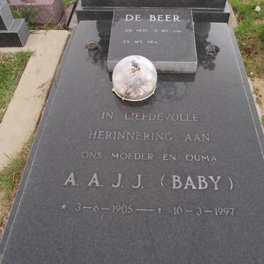 BEER A.A.J.J., de 1905-1997