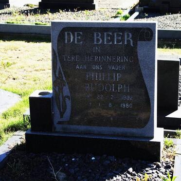 BEER Phillip Rudolph, de 1902-1980