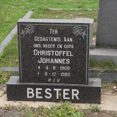 BESTER Christoffel Johannes 1908-1980