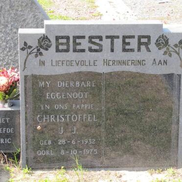 BESTER Christoffel J.J. 1932-1975