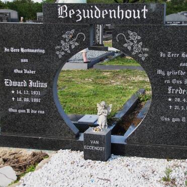 BEZUIDENHOUT Edward Julius 1931-1997 &amp; Frederika 1937-1977