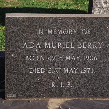 BERRY Ada Muriel 1906-1971
