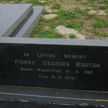 BOUTON Pierre Georges 1883-1970