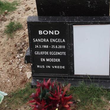 BOND Sandra Engela 1968-2010