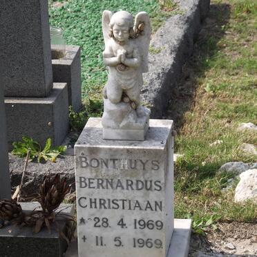 BONTHUYS Bernardus Christiaan 1969-1969