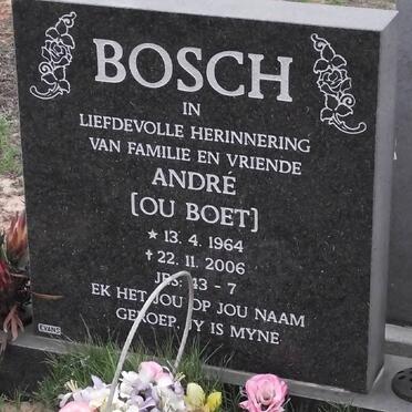 BOSCH André 1964-2006