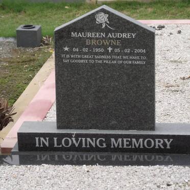 BROWNE Maureen Audrey 1950-2004