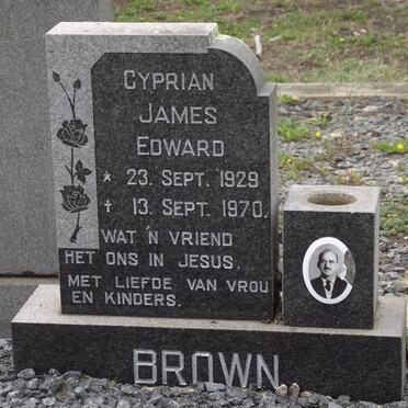 BROWN Cyprian James Edward 1929-1970