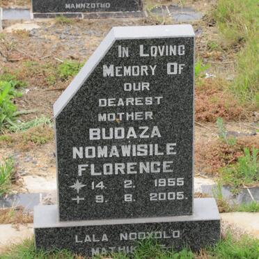 BUDAZA Nomawisile Florence 1955-2005