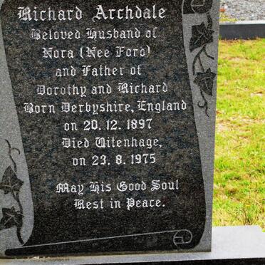 BUNTING Richard Archdale 1897-1975