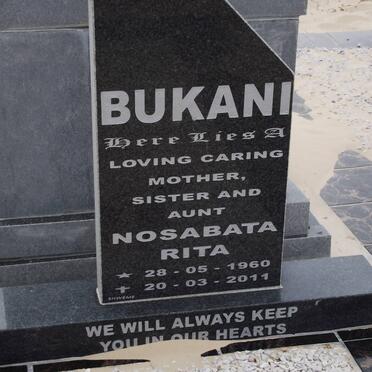BUKANI Nosabata Rita 1960-2011