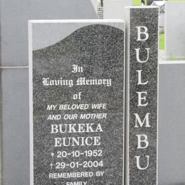 BULEMBU Bukeka Eunice 1952-2004