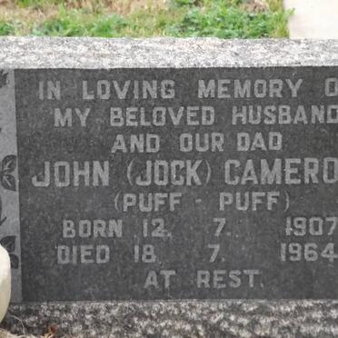 CAMERON John 1907-1964