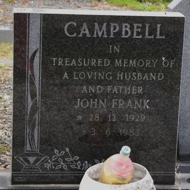 CAMPBELL John Frank 1929-1983