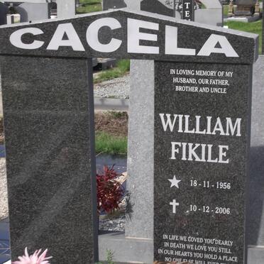 CACELA William Fikile 1956-2006