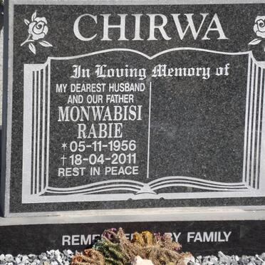 CHIRWA Monwabisi Rabie 1956-2011