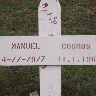 COOMBS Manuel 1917-1962
