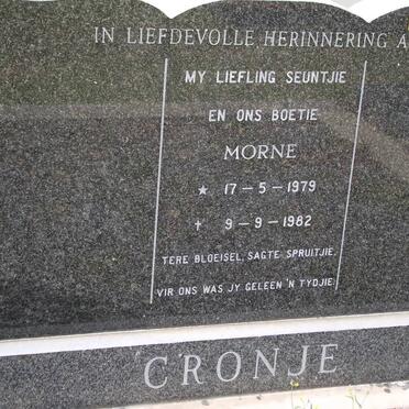 CRONJE Morne 1979-1982