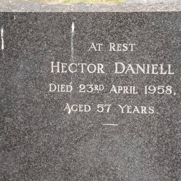 DANIELL Hector -1958