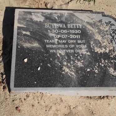DASTILE Buyiswa Betty 1930-2011