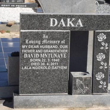 DAKA David Mntunaye 1940-2011