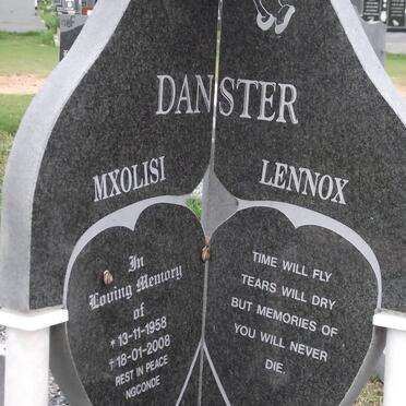 DANSTER Mxolisi Lennox 1958-2008