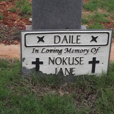 DAILE Nokuse Jane 1949-2006