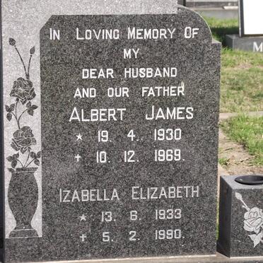 DEYSEL Albert James 1930-1969 &amp; Izabella Elizabeth 1933-1990