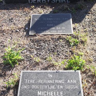 DERBYSHIRE Adel 1981-1981 :: DERBYSHIRE Michelle 1985-1985