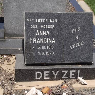 DEYZEL Anna Francina 1913-1978
