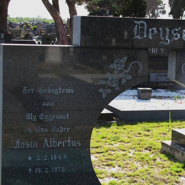 DEYSEL Josia Albertus 1944-1976